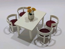 **Playmobil** Küche Esszimmer Esstisch Sitzgruppe Geschirr Teller Möbel Tisch