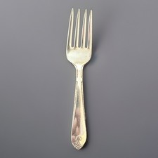 Wm Rogers  Son International Silver IS Exquisite Silverplate Baby Fork Toddler