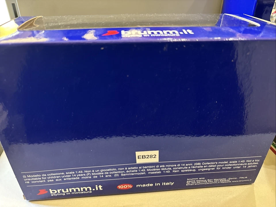 BrummAS31 Ferrari 126ck/F104 Starfighter Aeroporto Istrana 1981+cavalletti - Immagine 4 di 4