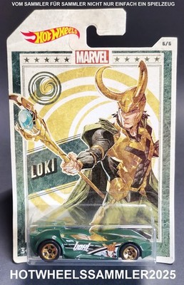 HOT WHEELS MARVEL LOKI ''SCOOPA DI FUEGO'' 6/6 UNGEÖFFNET OVP FYY62-JL10