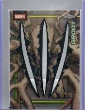 2026 Topps Chrome Marvel Groot #46 Clawed Chrome Variation SSP /20