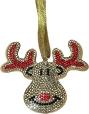 Popfizzy Handmade Reindeer Christmas Ornaments, Christmas Decor