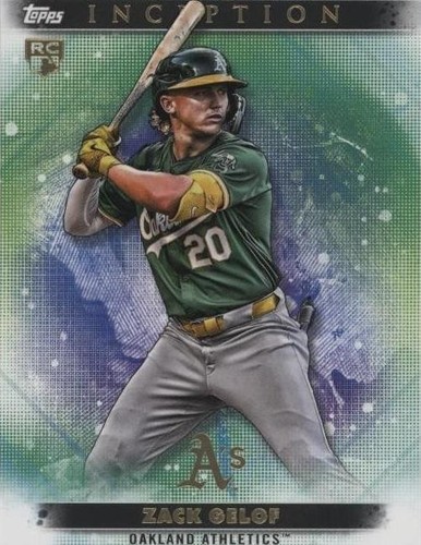 2024 Topps Inception Zack Gelof Autograph Patch Card Auto /200 
