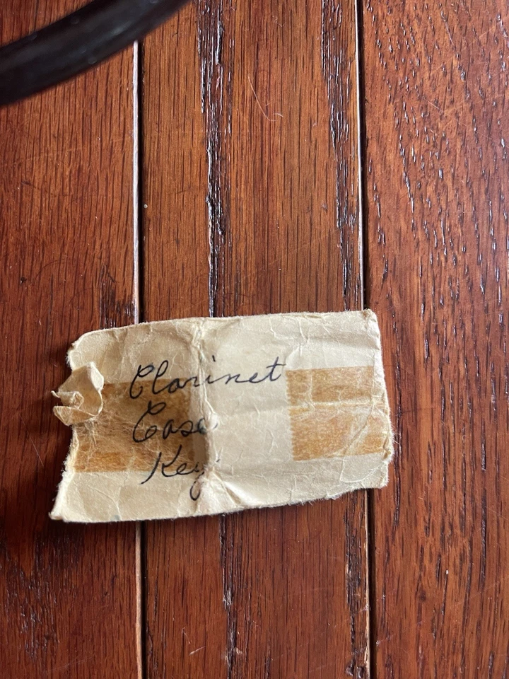 Clarinete Conn vintage 1940-1942 con estuche y llave Foto 4 de 4