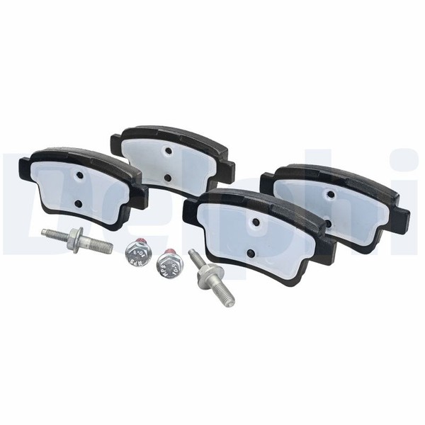 Bremsbelagsatz Scheibenbremse Delphi LP2055 FüR C4 CitroËN Picasso 1 16V Hdi 110-image