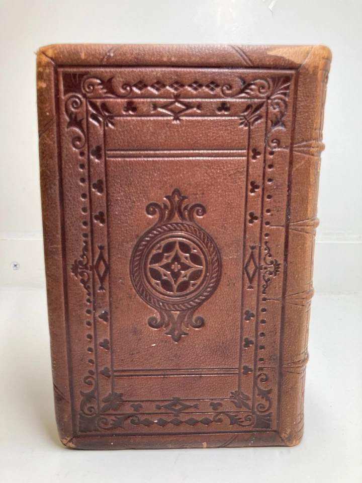 Gauffered Leather Fine Binding/ Tupper, Ballads For The Times, 1853 / Victorian - Image 4 of 4