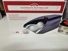 Automatic Putting Cup Cordless and Portable Golf Ball Return Practice Swing Aid