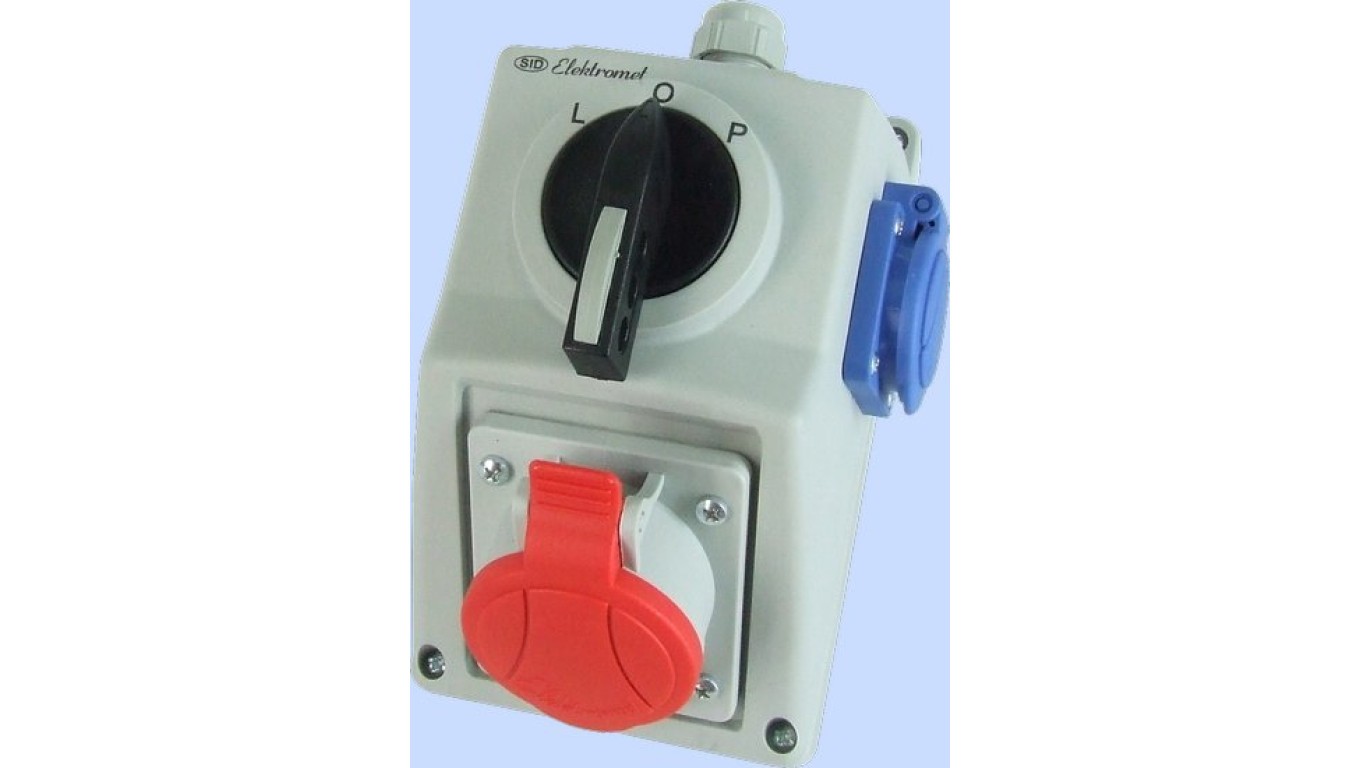 Installation kit L-0-P 16A 5P + 2P + Z IP54 C16-48.1N 971614