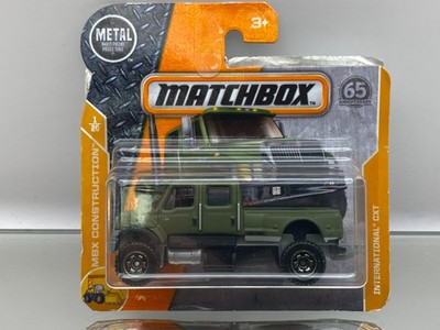 MATCHBOX FHJ82 INTERNATIONAL CXT CONSTRUCTION -GREEN 3inch- GOOD IN BOX - A032