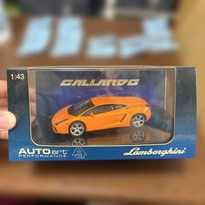 Lamborghini Gallardo 1:43 AUTOart Orange Model Car, Collectible, Excellent