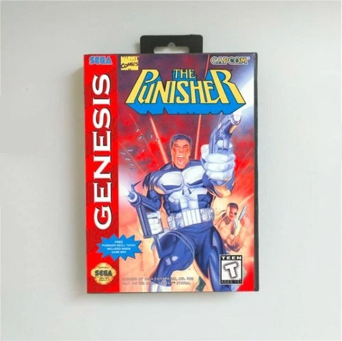 The Punisher - ROM Video Game Console Card Cartridge for GENESIS