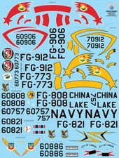 Victory Productions 1/32 F-104 Starfighters Part 2 -Decals Only! VPD32007