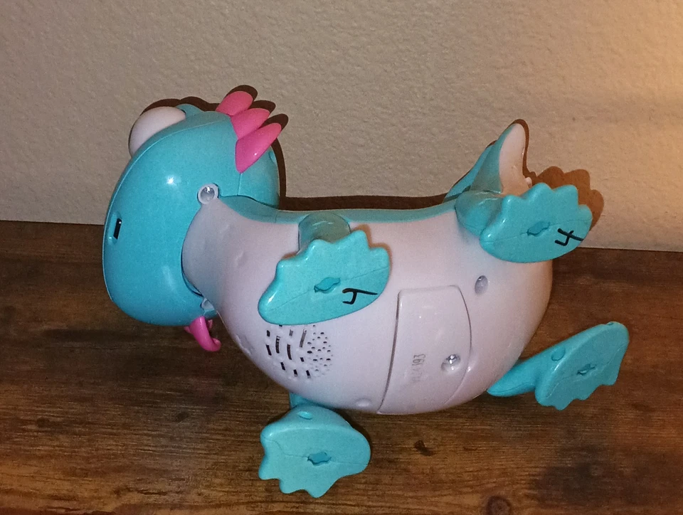 VTech Sandy Snacks-a-Lot Interactivo Axolotl Aprendizaje Mascota Juguete Funciona Sin Snacks Foto 3 de 4