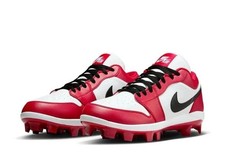 Nike sz 12.5 Air Jordan 1 Retro MCS Low Baseball Cleats CJ8524 $145