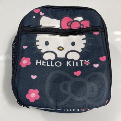 New Hello Kitty Insulated Lunch Bag Kids Girls School Snack Cooler Zipper Tote