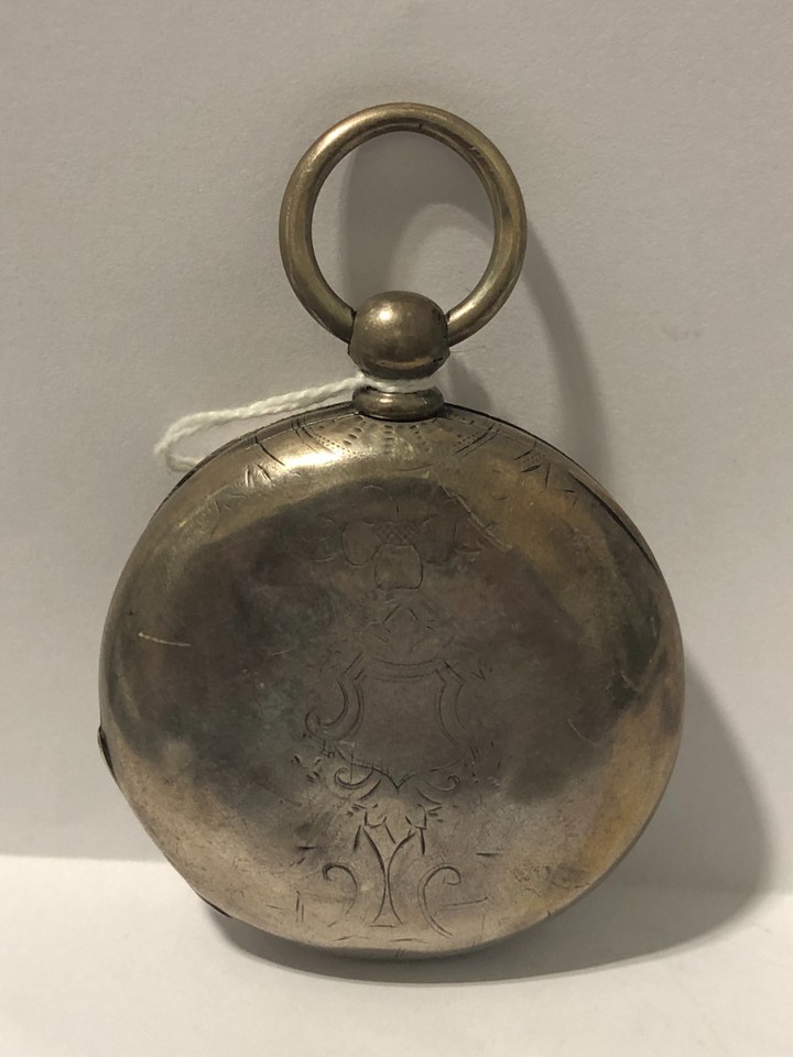 An 1881 key-wound Waltham Broadway pocket watch — pre-dating the crown-winding standard, this is a genuine artifact from the Gilded Age that still functions.