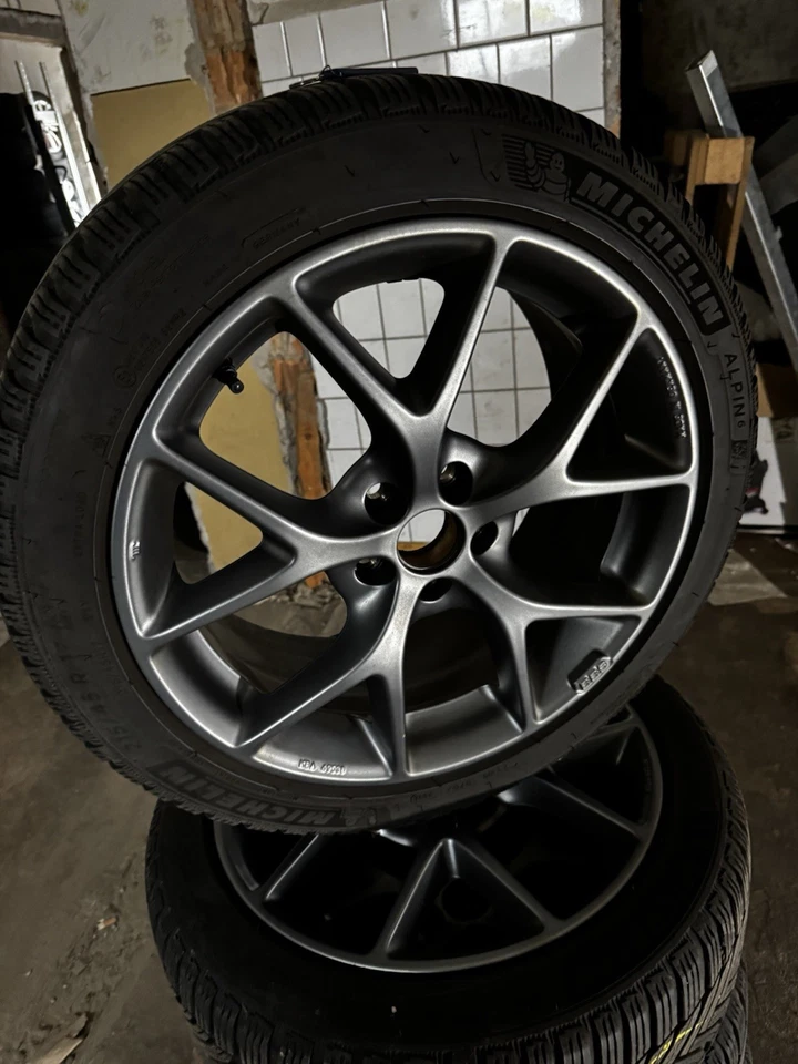 17" Golf 7 GTI Winterräder BBS 0344124 Alufelgen 215/45R17 91V Michelin (GG05) - Bild 2 von 4