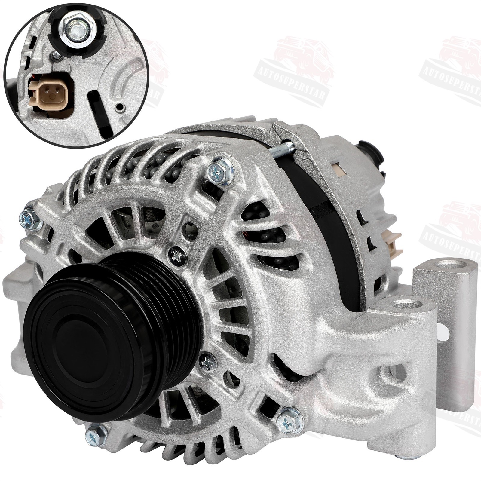 Alternator For 2012 Dodge Avenger 2013-2016 Dart 2.4L l4 6Groove 140 A