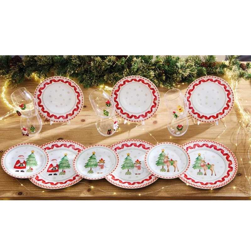 Tazza Colazione Natale 12 cm BRANDANI Racconti MUG in Porcellana Natalizio, fotografia 3 di 8