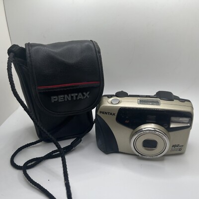 Pentax IQZoom 105G 35mm Point Shoot Film Camera Tested