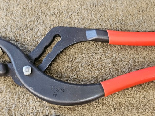 Milbar 45Z Titan 11447 Soft Jaw Cannon Plug Slip Joint Adjustable Pliers - Picture 8 of 13
