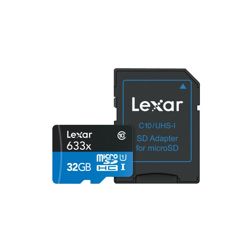 Lexar 32GB Micro SD Card High Performance 633x microSDHC UHS-I 95MB/s Class 10 - Image 2 of 2