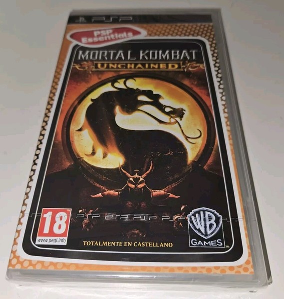 MORTAL KOMBAT UNCHAINED PSP NUEVO PRECINTADO NEW SEALED MINT PAL ESPAÑA RARO RAR