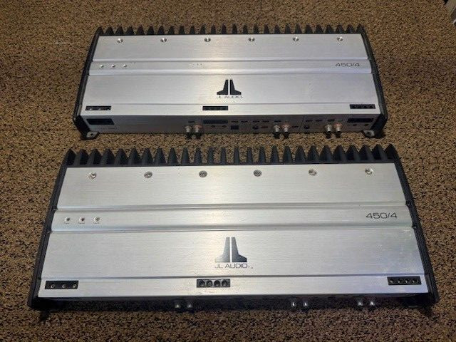 JL Audio Amplifier Slash 450/4 - 400 Watts RMS, 4 Channel Car Amplifier