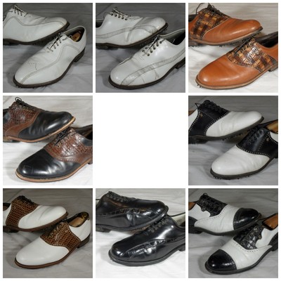 footjoy leather golf shoes