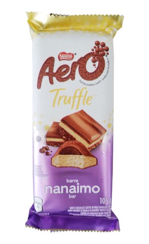 Nestle Aero Truffle Nanaimo Bar Chocolate Bar, 105g/3.7oz., - Picture 3 of 5