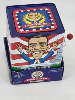 Barack Obama JACK IN THE BOX LIMITED EDITION First Edition POP ART