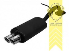 Ulter Sportauspuff für Toyota Yaris 2 1.3i 2x70mm