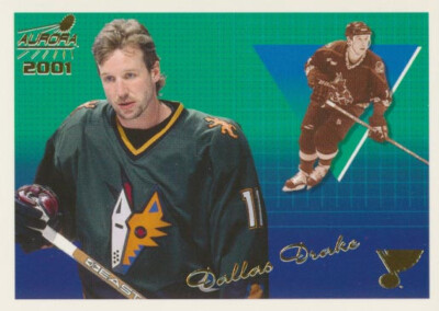 2000-01 Aurora #120 DALLAS DRAKE - Phoenix Coyotes