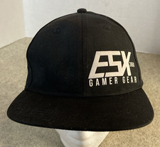 ESX 360 Gamer Gear Black YOUTH One Size Cap Hat Snapback