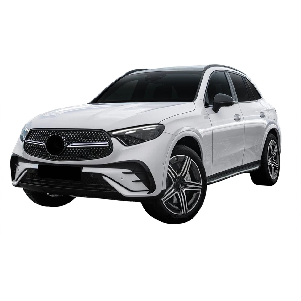 Marche-Pieds Latéraux Marche Pieds Aluminium Pour Mercedes GLC X254 Depuis 2022 - Photo 1/4