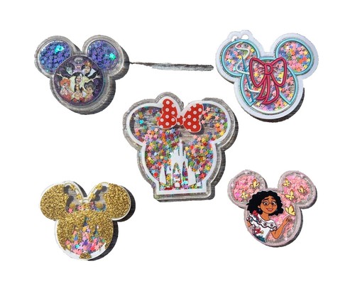 Lot De 10 Cabochons Résine Hello Kitty, Dos Plat, Pour Scrapbooking Et DIY, Fait Main