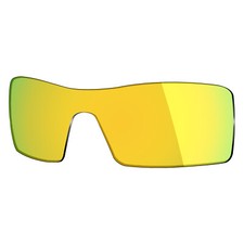 hdhut Non-Polarized Replacement Lenses for-Oakley Oil Rig Sunglasses Gold