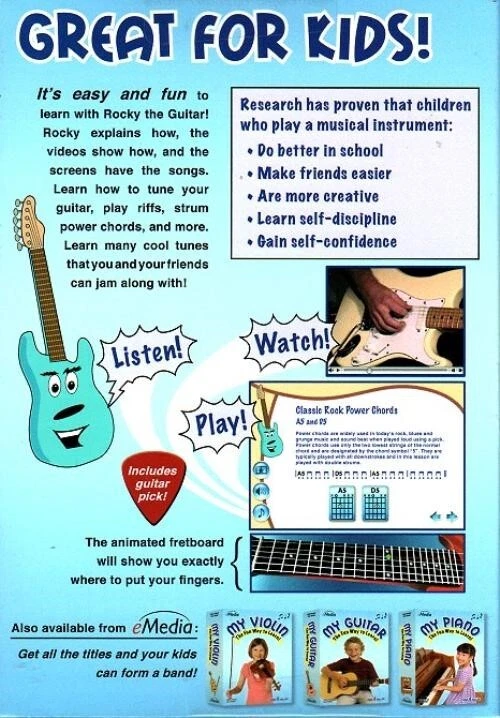 My Electric Guitar (The Fun Way to Learn!) CD-ROM for Win/Mac - NEW CD in SLEEVE - Image 3 of 3