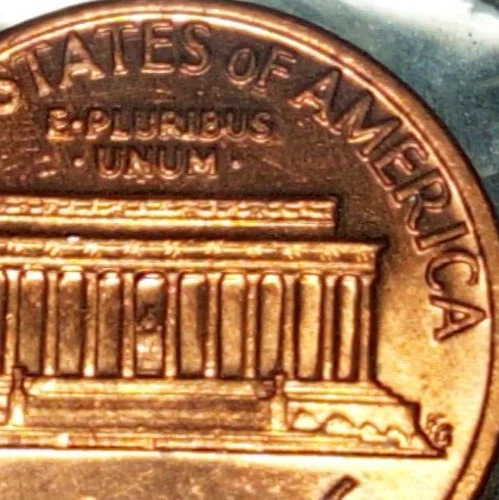 Mint Error Coin Lincoln Memorial 1c One Cent 1980 p BU  - Image 4 of 4