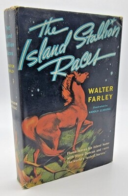 #ad #ad ISLAND STALLION RACES Walter Farley First Edition 1st Print ILLUST Horse Stories $27.97