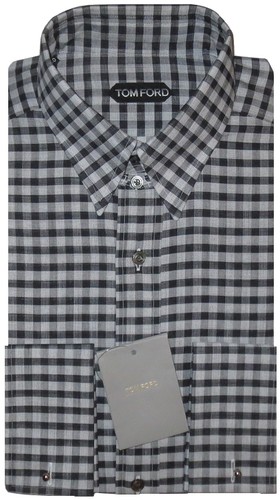 FRENCH CUFF DRESS SHIRT 40 15.75 