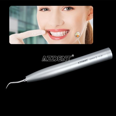 AZDENT Dental Ultrasonic Scaler Handpiece SS-MF With 3 Tips - For MULTIflex Coupling