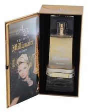 AB Spirit Millionaire By Lomani 3.3/3.4oz. Edp Spray For Women New In Box