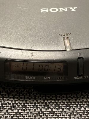 Vintage Sony CD-ROM Discman Portable CD-ROM Drive PRD-650