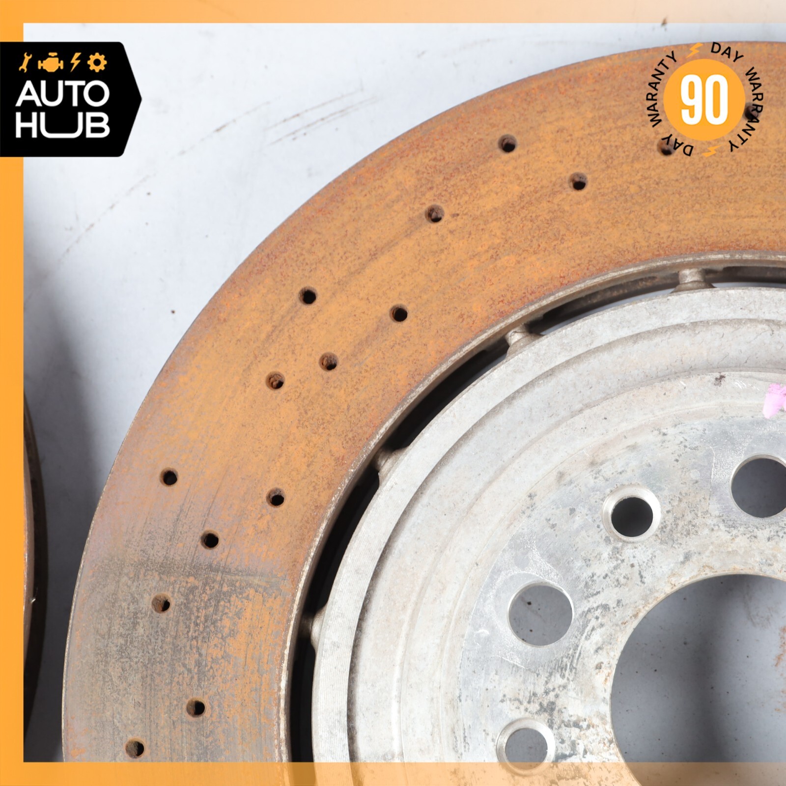 14-24 Maserati Quattroporte M156 Front Brake Rotors Disc Left & Right Set OEM