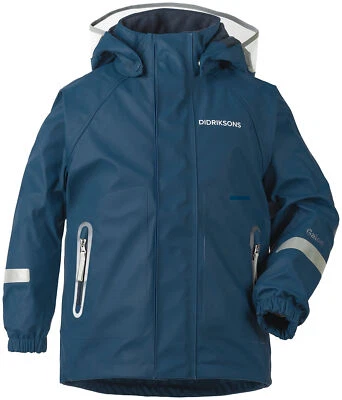 Didriksons Outdoorjacke Adventurejacke Skip Kid's Jacket  blau wasserdicht - Bild 1 von 4