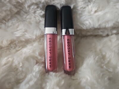 2X Marc Jacobs Enamored Hi-shine Sugar High 382 Mini Lip Gloss travel size 