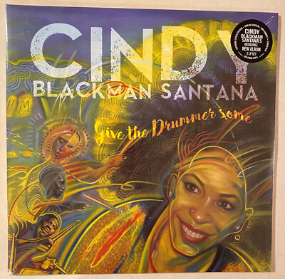 CINDY BLACKMAN SANTANA Give the Drummer Some Vernon Reid Carlos 