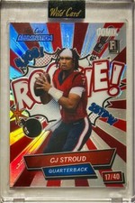 2023 Wild Card Alumination Comix Rainbow Foil CJ Stroud RC ROOKIE! 17/40 #AC-CS