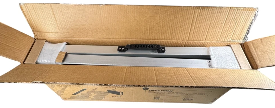 Rampa plegable antideslizante aluminio con mango para perros mascotas 72" x 15" 240 lb capacidad Foto 4 de 4